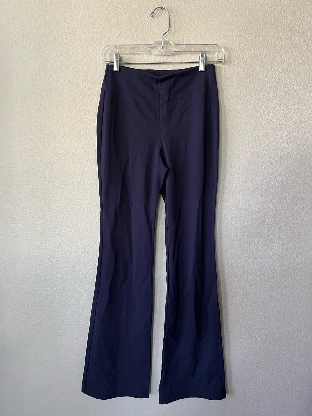 Halara Flex™ High Waisted Back Side Pocket Slight Flare Work Pant Navy Size XS